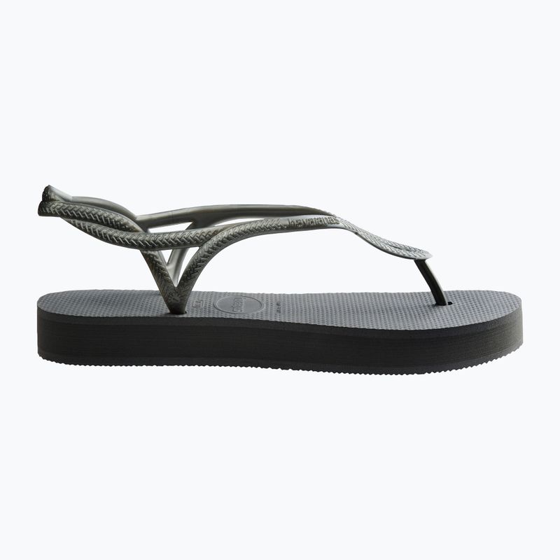 Moteriški sandalai Havaianas Luna Flatform grey steel 9