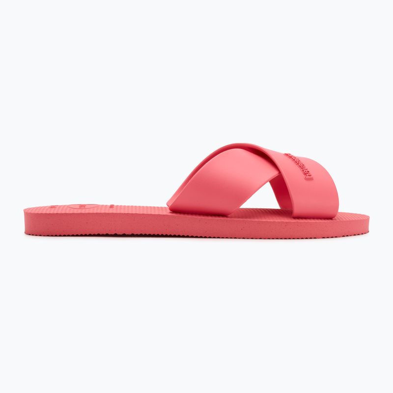 Moteriškos šlepetės Havaianas Aqua pink porcelain 2