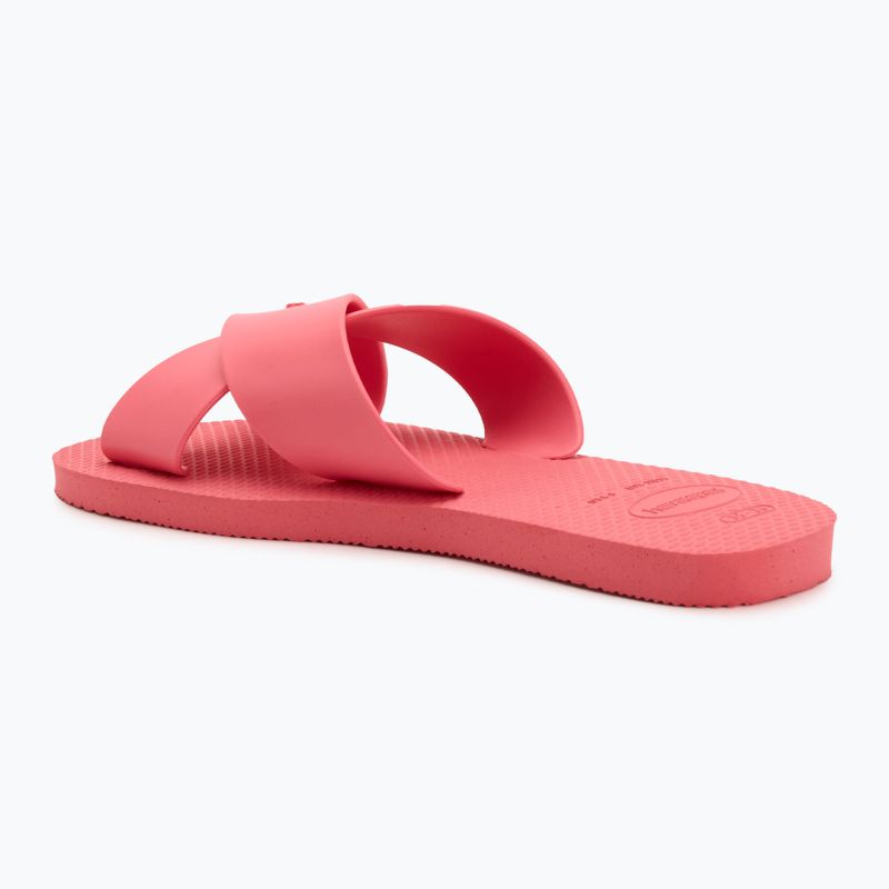Moteriškos šlepetės Havaianas Aqua pink porcelain 3
