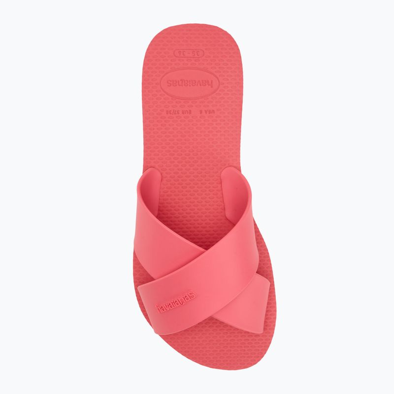 Moteriškos šlepetės Havaianas Aqua pink porcelain 5