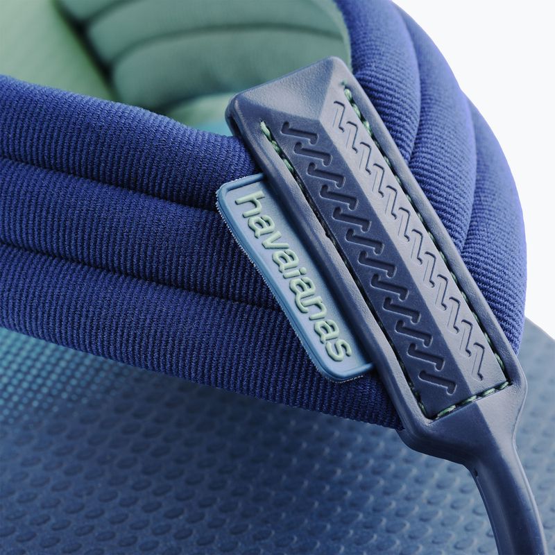 Vyriškos šlepetės per pirštą Havaianas Urban Print indigo blue 12