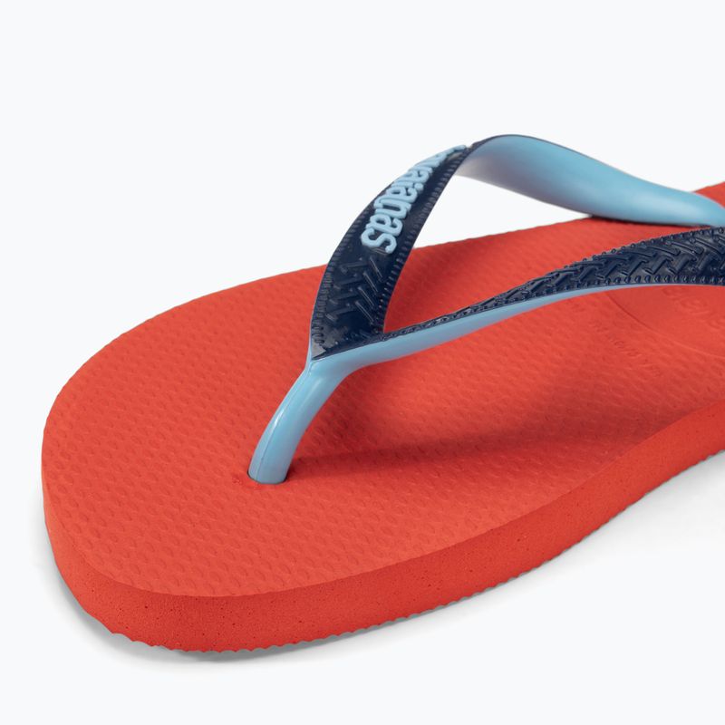 Šlepetės per pirštą Havaianas Top Mix blood orange 7