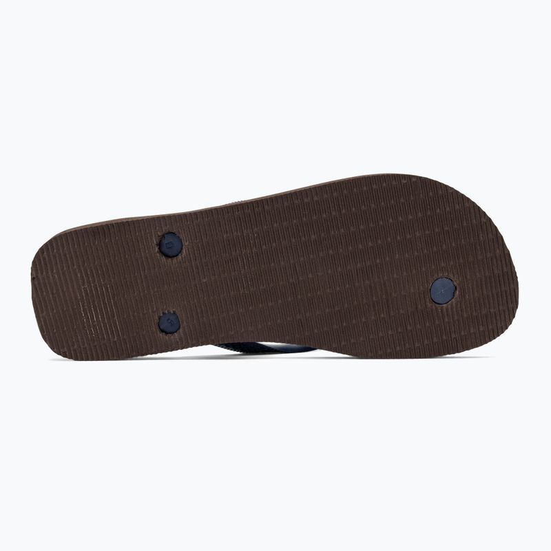 Vyriškos šlepetės per pirštą Havaianas Top Camu dark brown 4