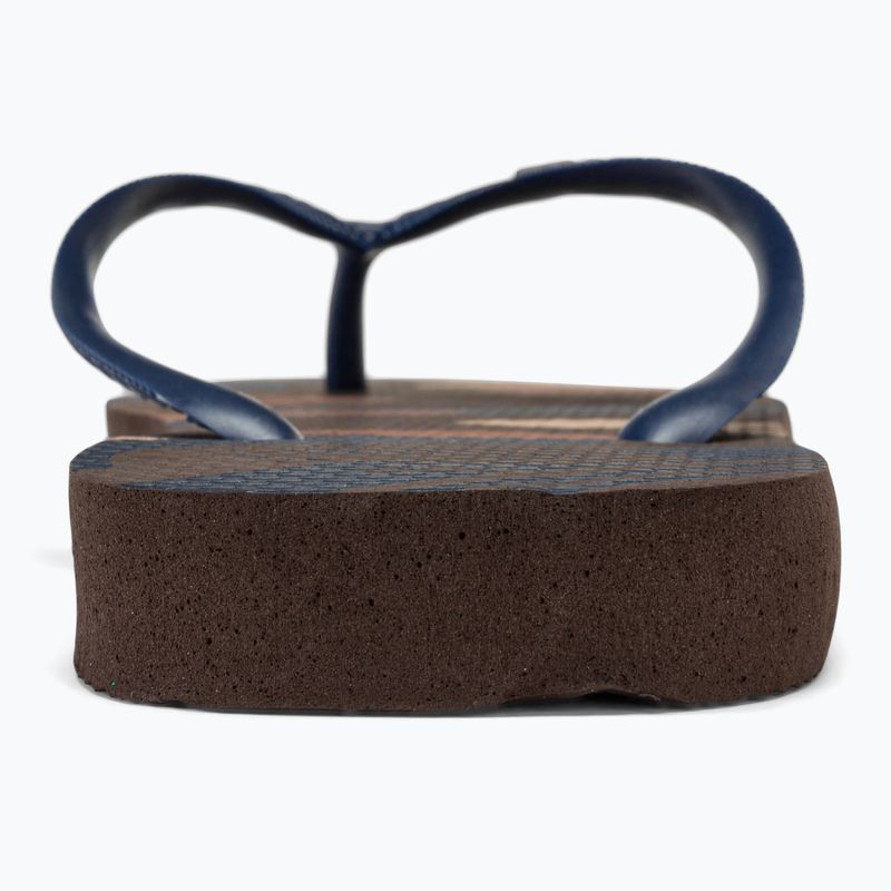 Vyriškos šlepetės per pirštą Havaianas Top Camu dark brown 6