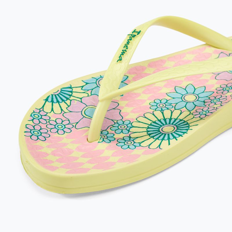 Moteriškos šlepetės per pirštą Ipanema Anatomic Temas yellow/pink/blue 7