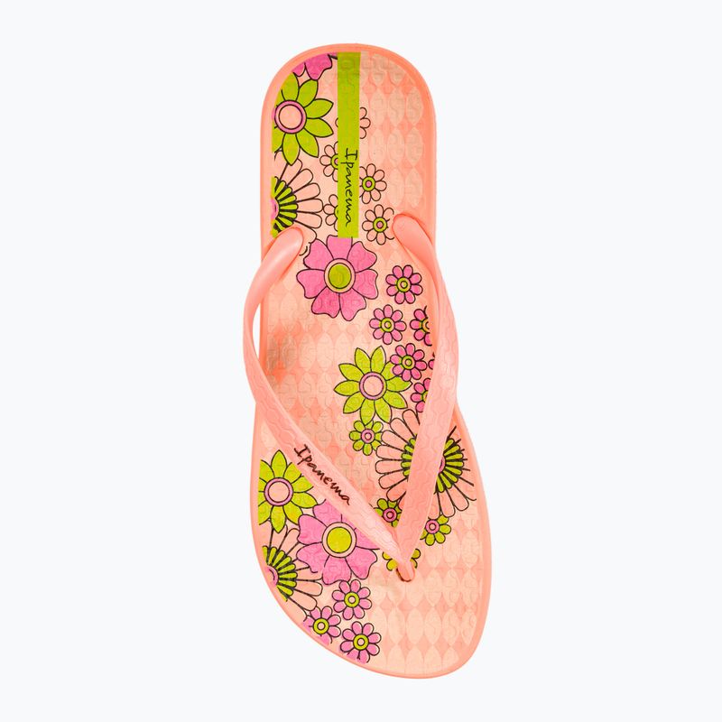Moteriškos šlepetės per pirštą Ipanema Anatomic Temas pink/pink/green 5