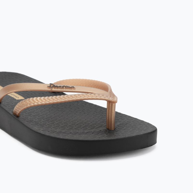 Moteriškos šlepetės per pirštą Ipanema Bossa Soft V black/gold 7