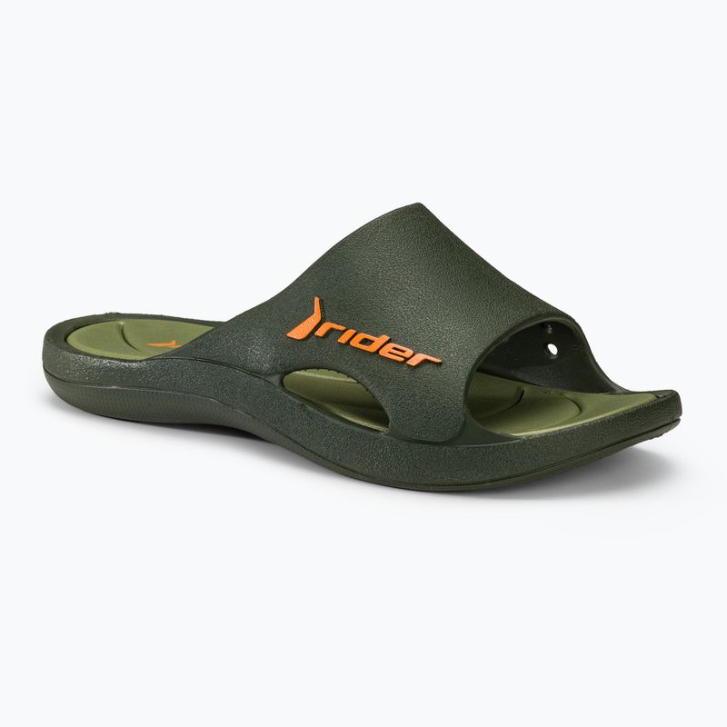 Vyriškos šlepetės RIDER Bay XIII green/orange