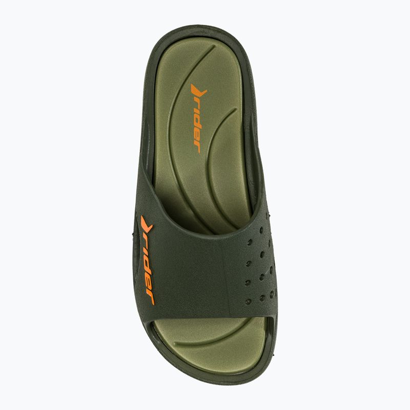 Vyriškos šlepetės RIDER Bay XIII green/orange 5