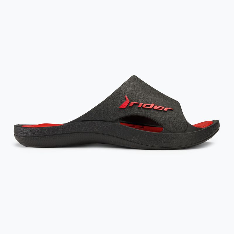 Vyriškos šlepetės RIDER Bay XIII black/red 2