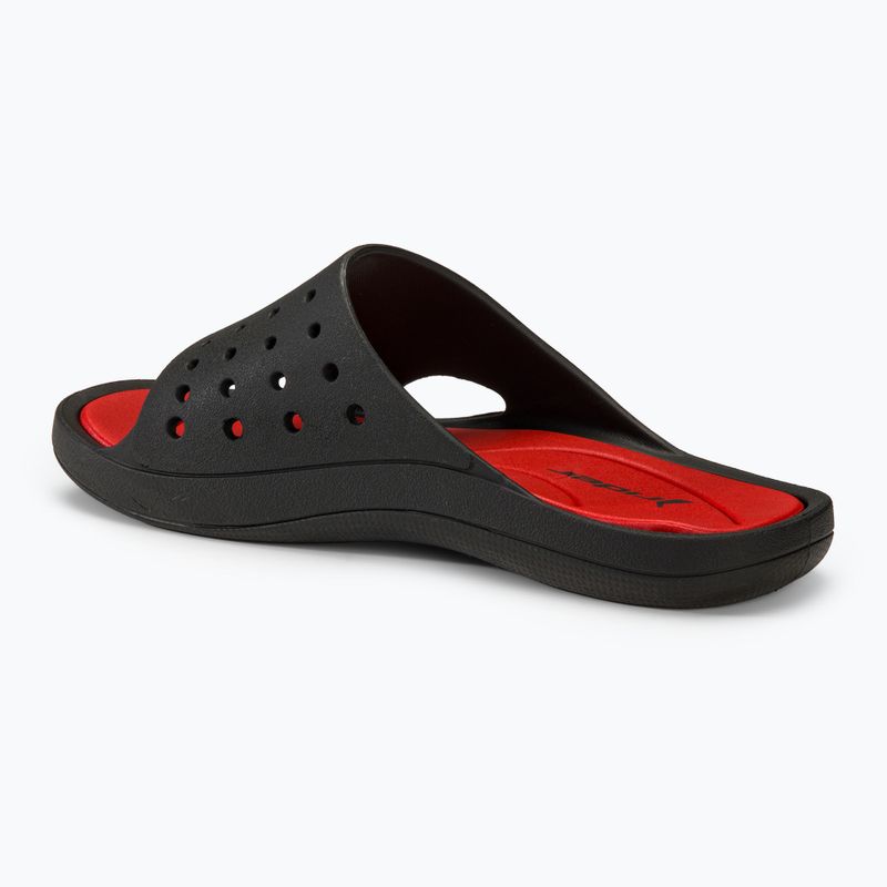 Vyriškos šlepetės RIDER Bay XIII black/red 3