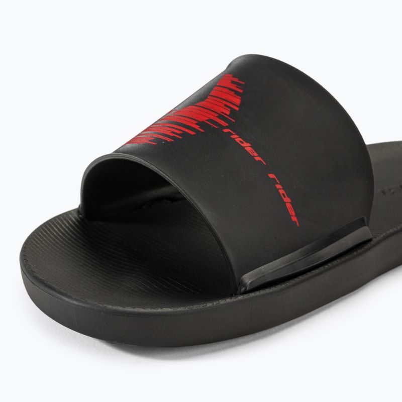 Vaikiškos šlepetės RIDER Speed Slide In black/black/red 7