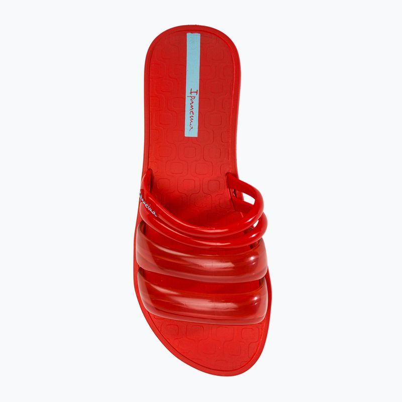 Moteriškos šlepetės Ipanema Puffer Slide red/blue 6