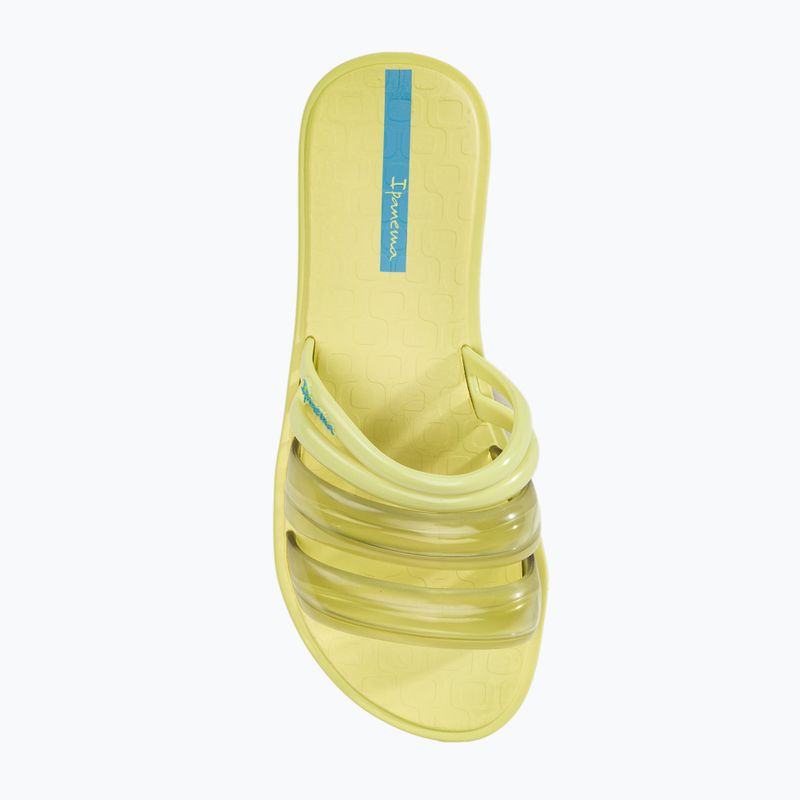 Moteriškos šlepetės Ipanema Puffer Slide yellow/blue 5