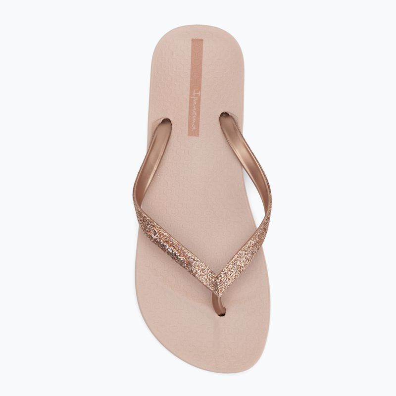 Moteriškos šlepetės per pirštą Ipanema Anatomica Lolita pink/glitter pink 5