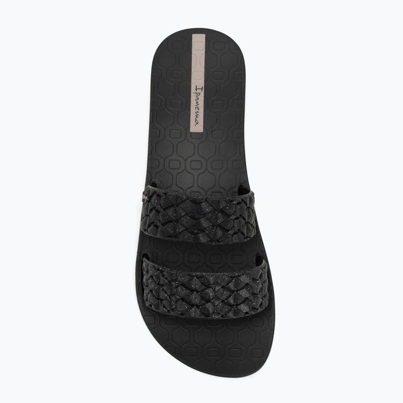 Moteriškos šlepetės Ipanema Renda II black/glitter black 5