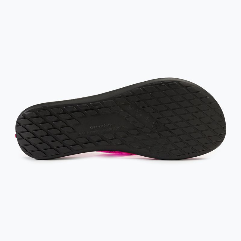 Moteriškos šlepetės per pirštą RIDER Aqua V black/pink 4