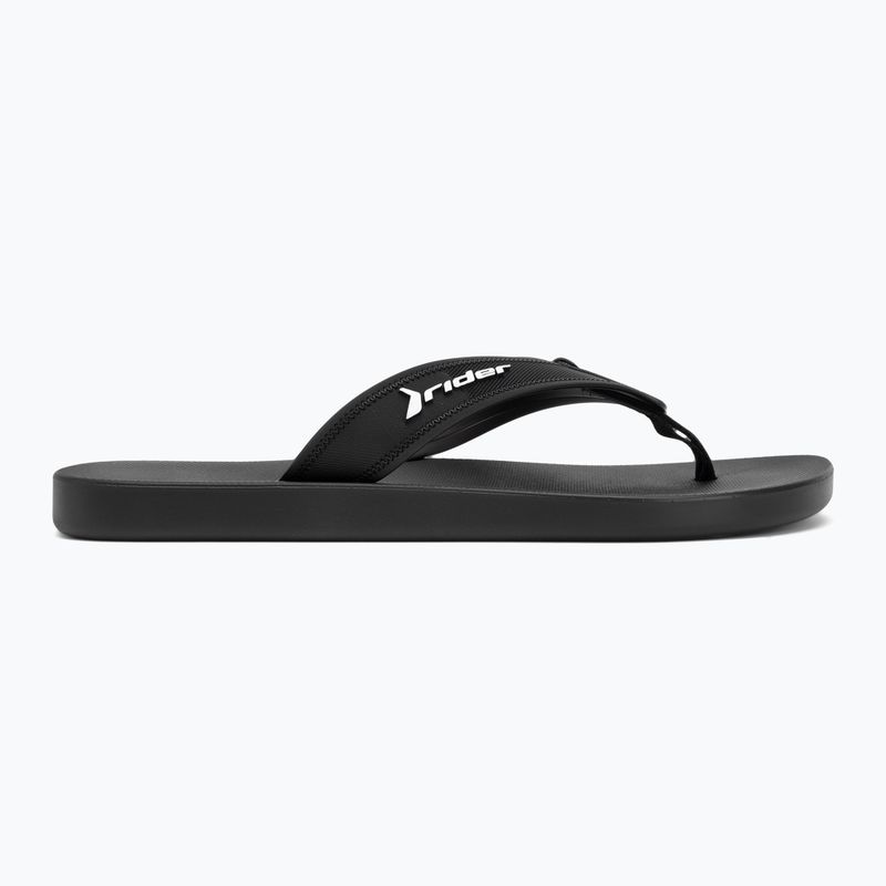 Vyriškos šlepetės per pirštą RIDER Impulse Thong black 2