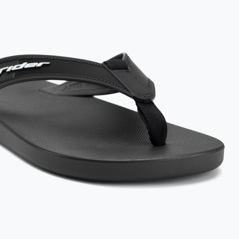 Vyriškos šlepetės per pirštą RIDER Impulse Thong black 7