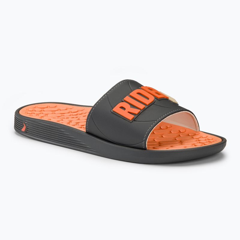 Vyriškos šlepetės RIDER Pump Slide AD grey/dark grey/orange