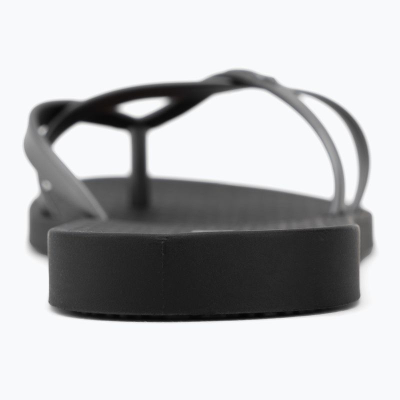 Moteriškos šlepetės per pirštą Ipanema Kirei black/silver 6