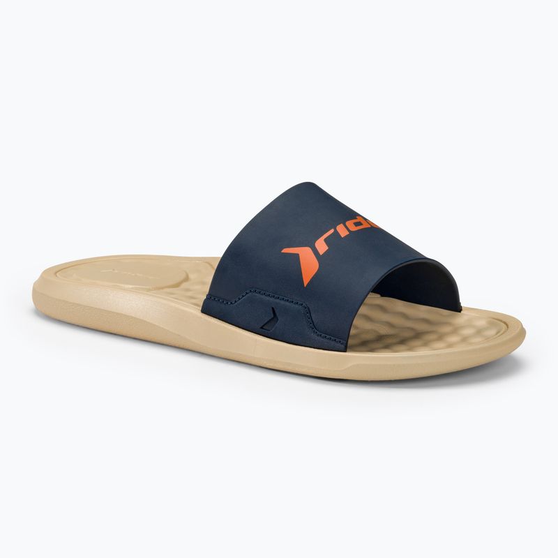 Vyriškos šlepetės RIDER Step Slide beige/blue/orange