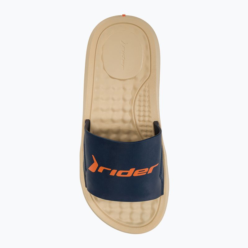 Vyriškos šlepetės RIDER Step Slide beige/blue/orange 5