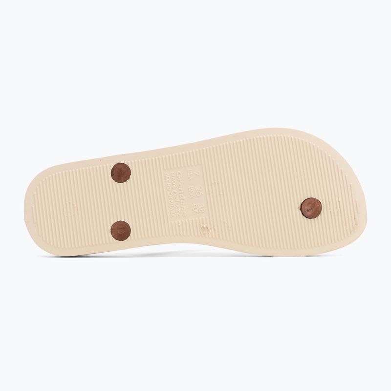 Moteriškos šlepetės per pirštą Ipanema Anatomic Brasilidade beige/copper 4