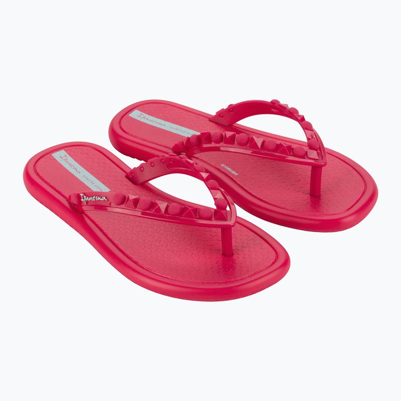 Vaikiškos šlepetės per pirštą Ipanema Meu Sol Kids red/green 8