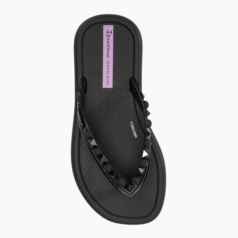 Vaikiškos šlepetės per pirštą Ipanema Meu Sol Kids black/lilac 5