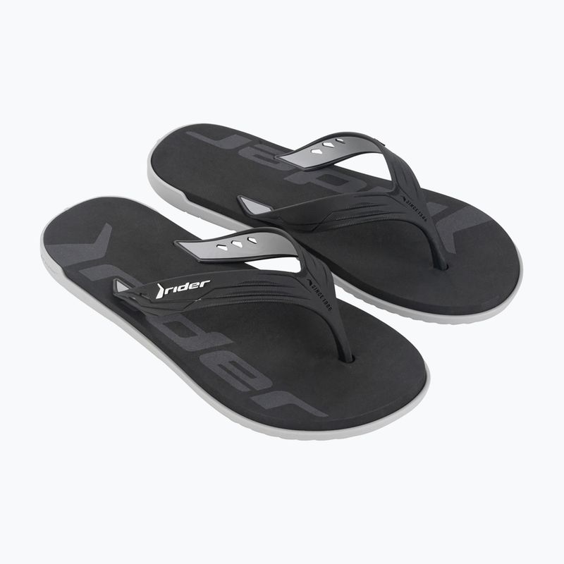 Vyriškos šlepetės per pirštą RIDER Rw Thong grey/black/dark grey