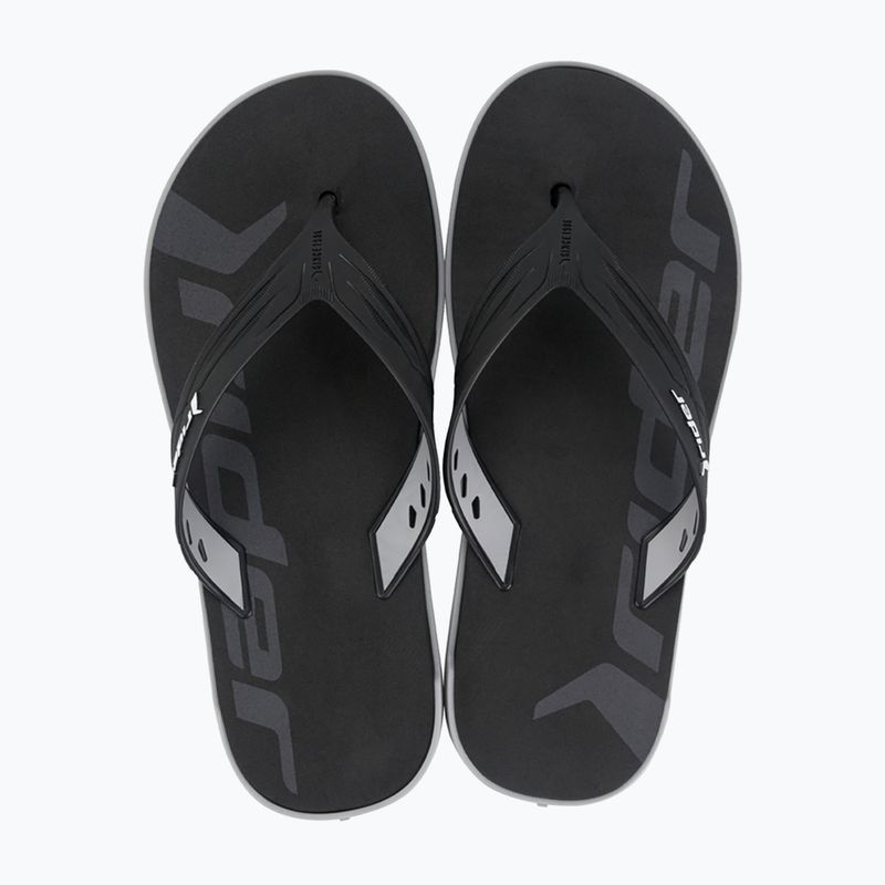 Vyriškos šlepetės per pirštą RIDER Rw Thong grey/black/dark grey 2