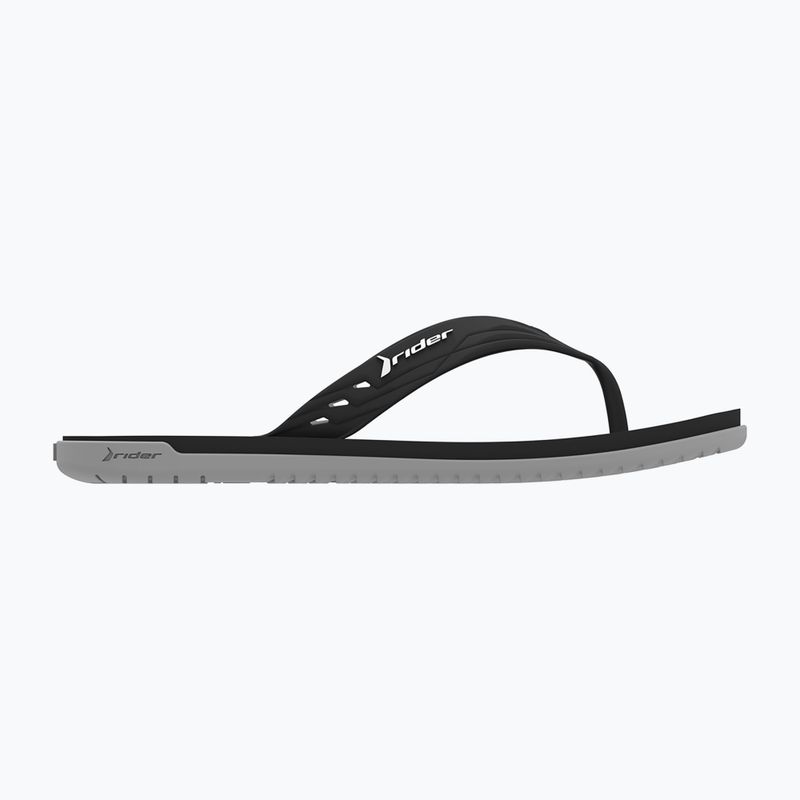 Vyriškos šlepetės per pirštą RIDER Rw Thong grey/black/dark grey 3