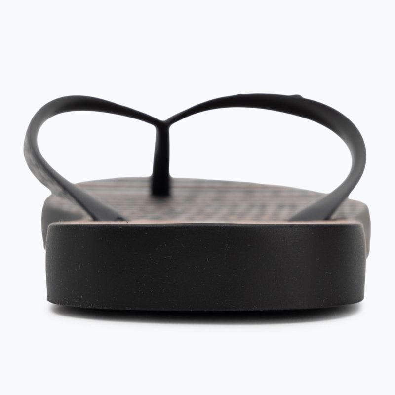 Moteriškos šlepetės per pirštą Ipanema Classic Happy XII black/black/pink 6