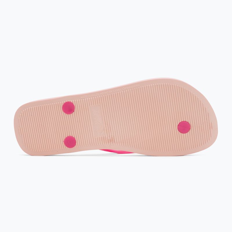 Moteriškos šlepetės per pirštą Ipanema Classic Happy XII pink/pink/lilac 4
