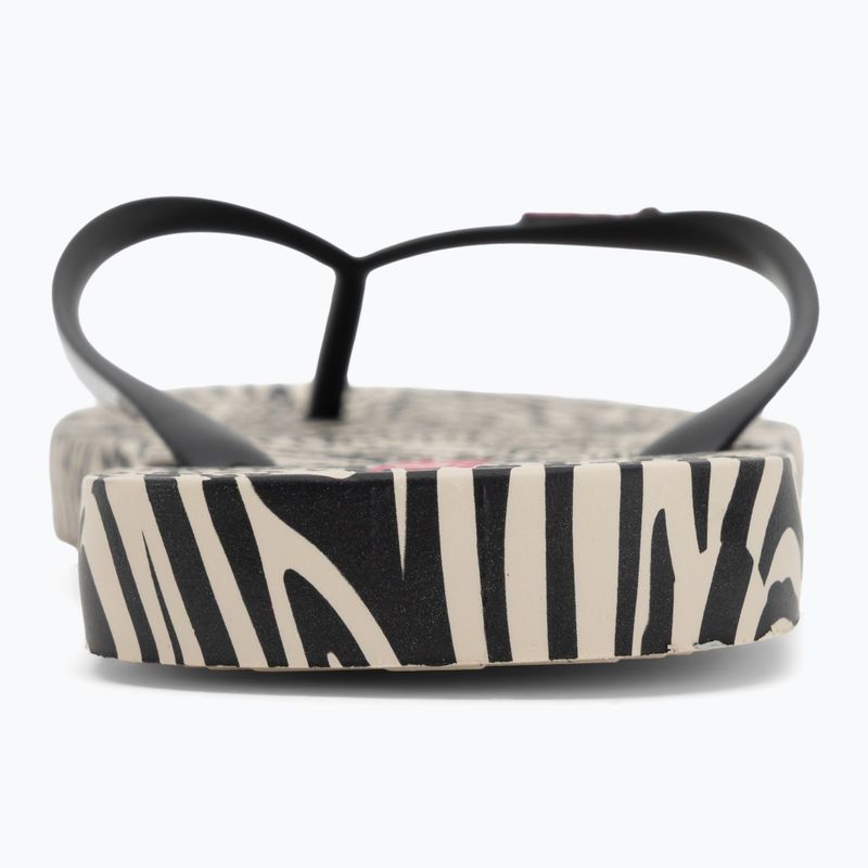 Moteriškos šlepetės per pirštą Ipanema Animal Print VI beige/black/pink 6