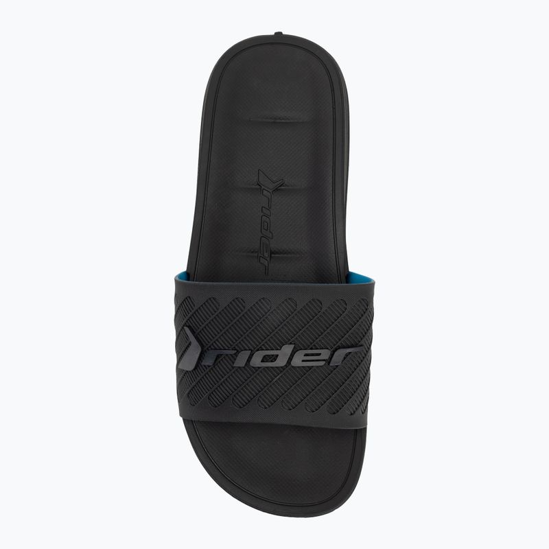 Vyriškos šlepetės RIDER Free II Slide black/blue 5