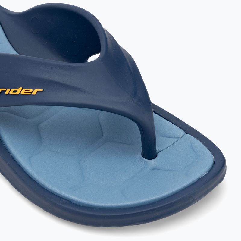 Vyriškos šlepetės per pirštą Rider Cape XVIII blue/blue/yellow 7