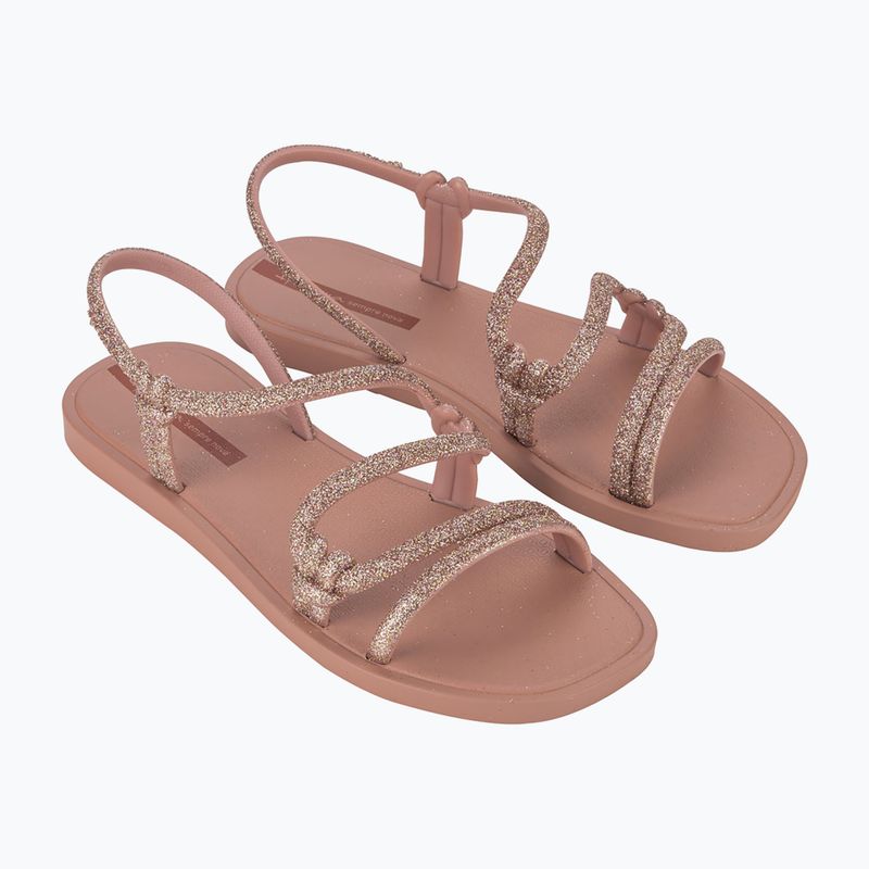 Moteriški sandalai Ipanema Solar Glow Sand pink/glitter/brown tile