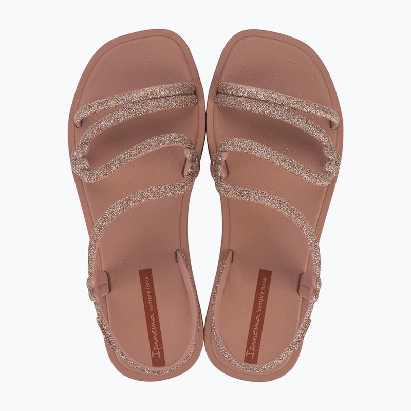 Moteriški sandalai Ipanema Solar Glow Sand pink/glitter/brown tile 2