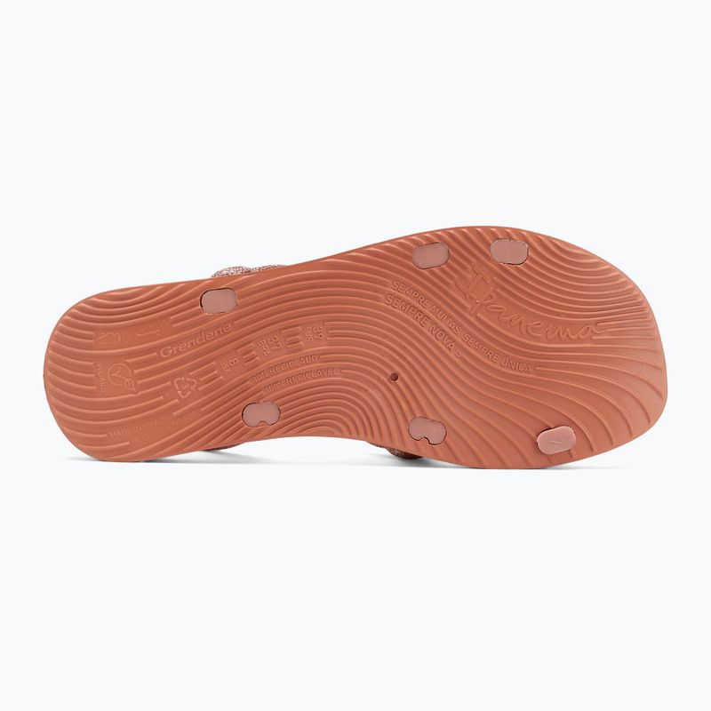 Moteriški sandalai Ipanema Solar Glow Sand pink/glitter/brown tile 4