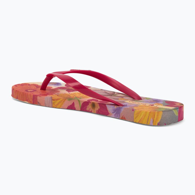 Moteriškos šlepetės Ipanema Verao Tropical yellow/red 3