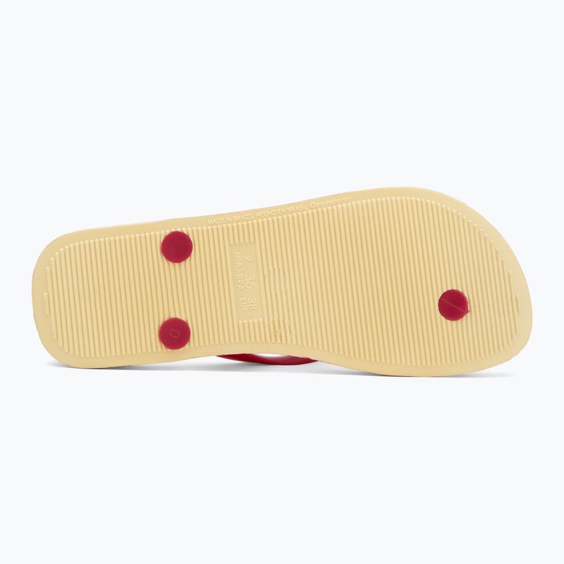 Moteriškos šlepetės Ipanema Verao Tropical yellow/red 4