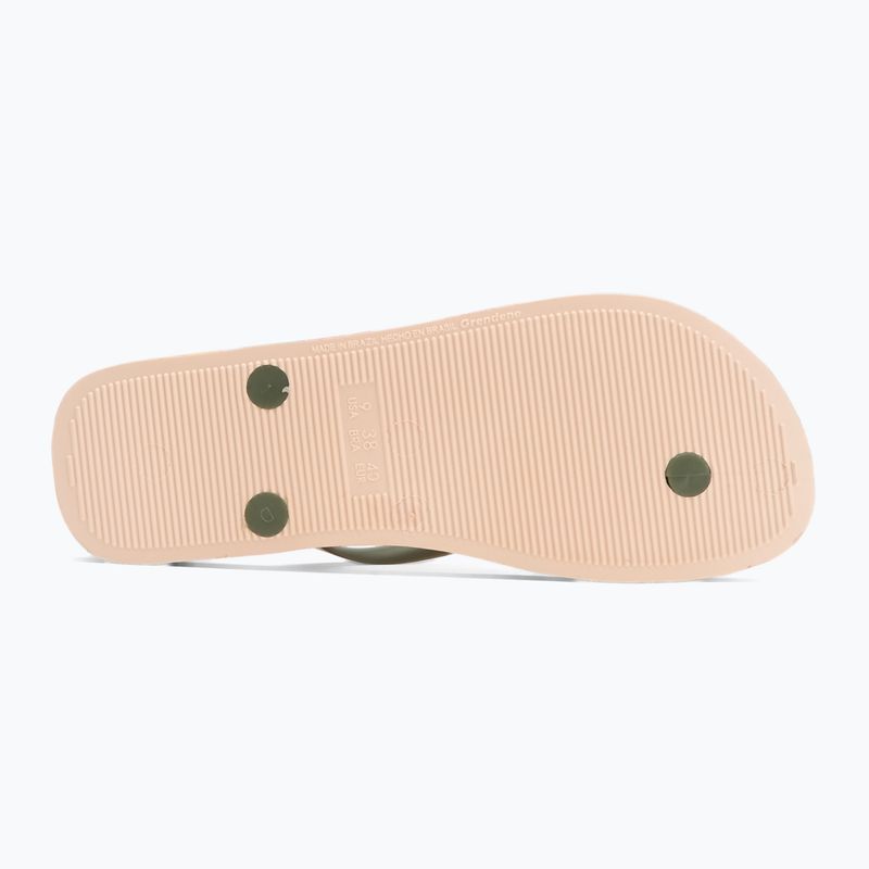 Moteriškos šlepetės Ipanema Verao Tropical beige/green 4