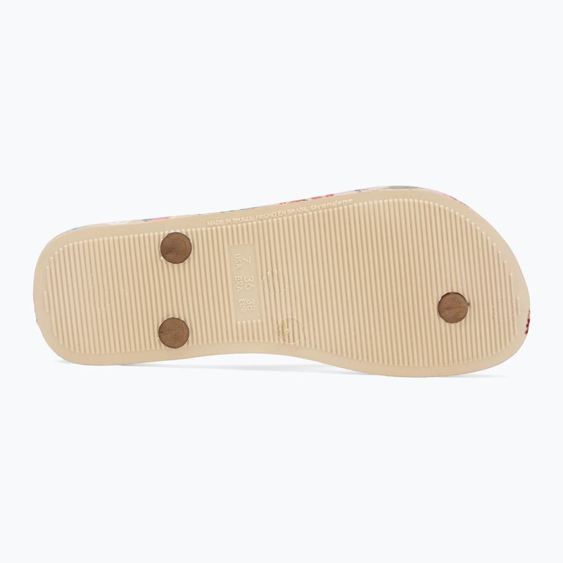 Moteriškos šlepetės Ipanema Verao Tropical beige/gold 4