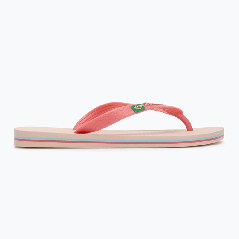 Moteriškos šlepetės per pirštą Ipanema Clas Brasil II light pink/pink 2
