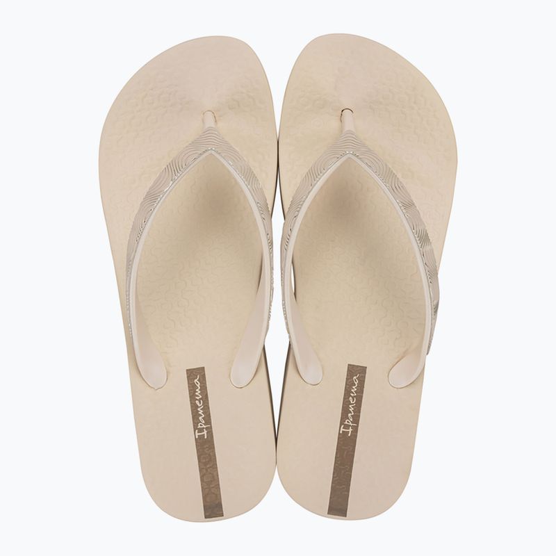 Moteriškos Ipanema Mesh X Plat šlepetės beige/beige/brown 2