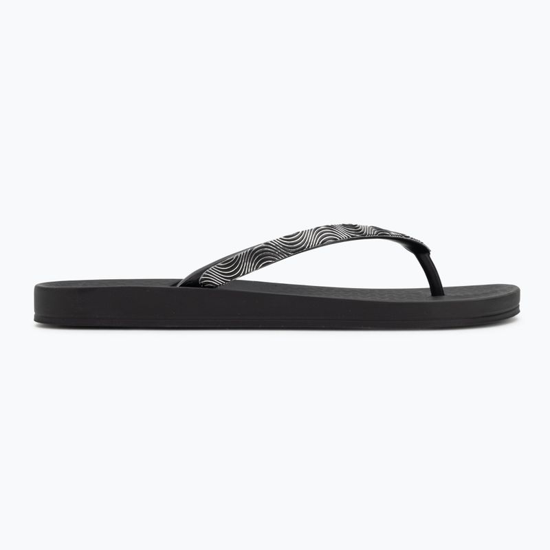 Moteriškos šlepetės per pirštą Ipanema Mesh IX black/black/dark grey 2
