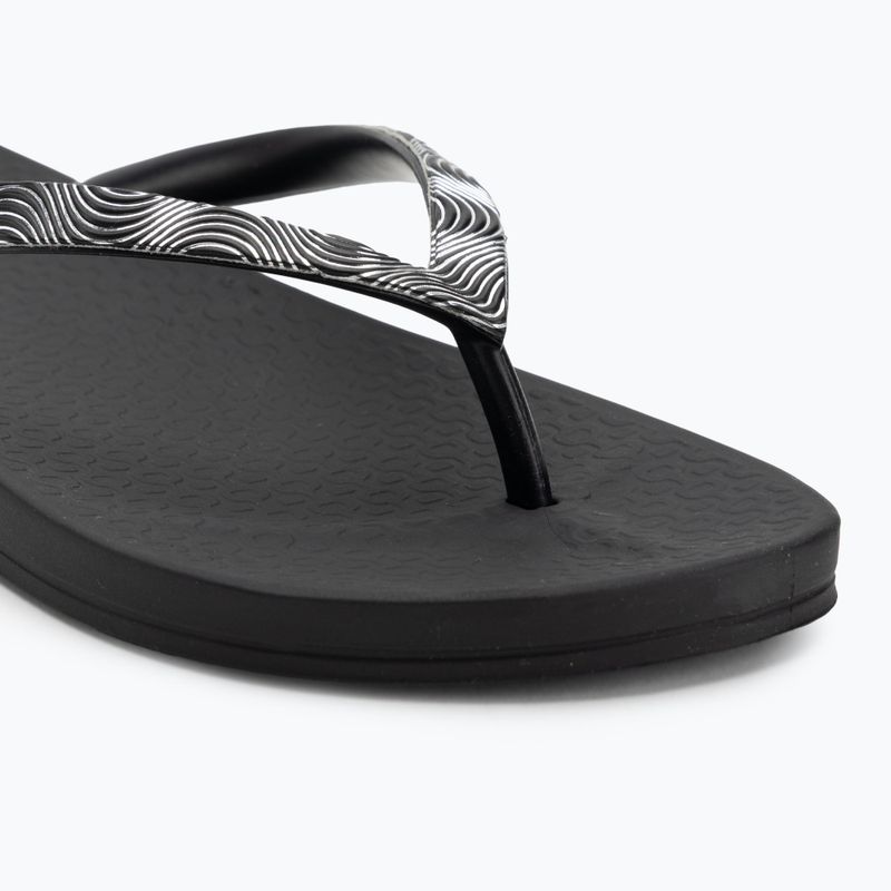 Moteriškos šlepetės per pirštą Ipanema Mesh IX black/black/dark grey 7