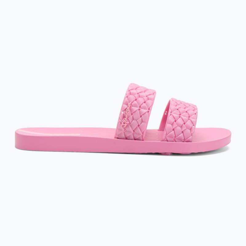 Moteriškos šlepetės Ipanema Renda II pink/pink/glitter pink 2